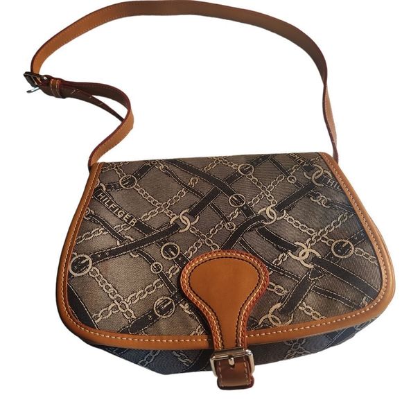 Tommy Hilfiger Handbags - Tommy Hilfiger Bag Vintage Crossbody Blue Gray Womens